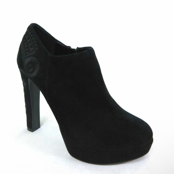 Gianni Bini Shoes - Giani Bini Noelle Black Heeled Ankle Boots 5.5 in